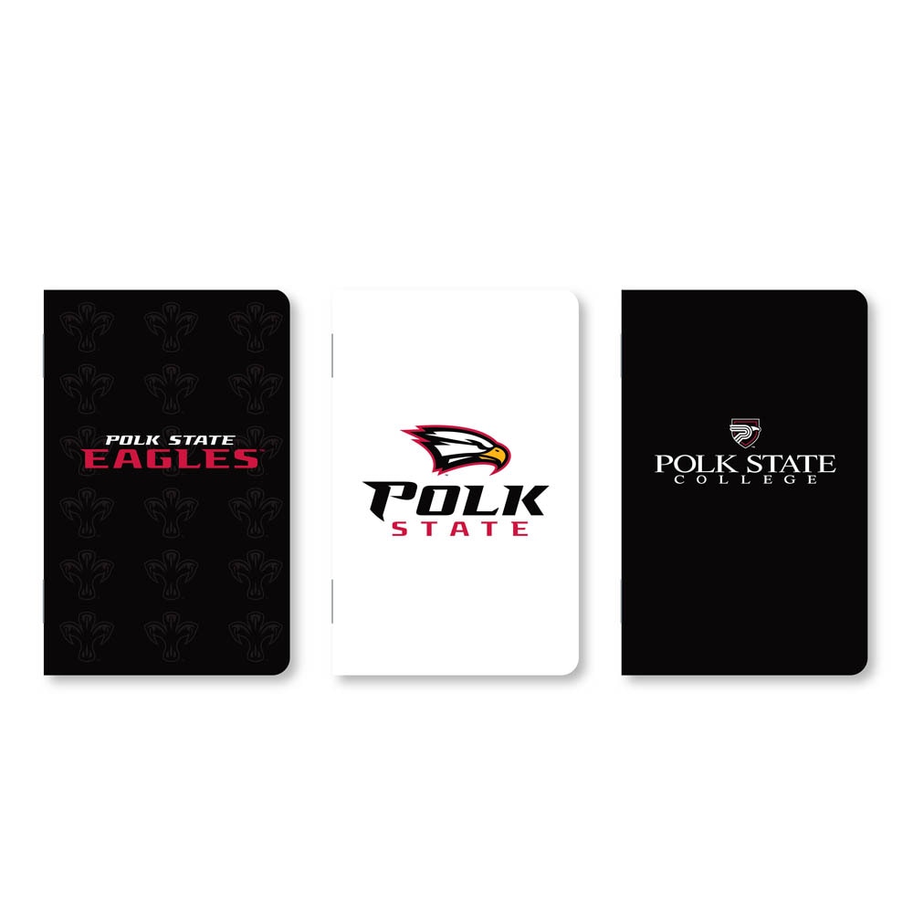 Set of 3 School Spirit Pocket Sized Mini Notebooks
