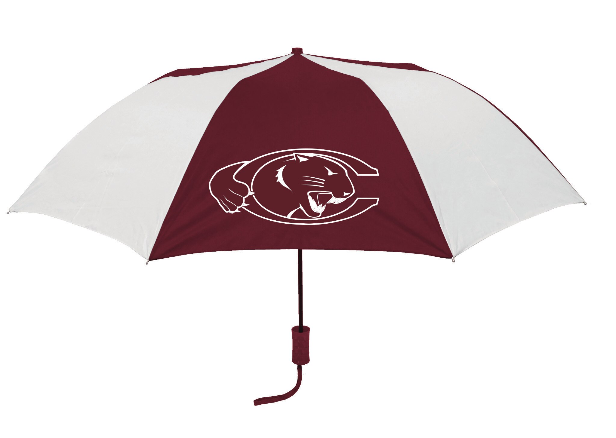 The Sport 2-Tone Emblematic Umbrella Automatic Folding 48" Coverage