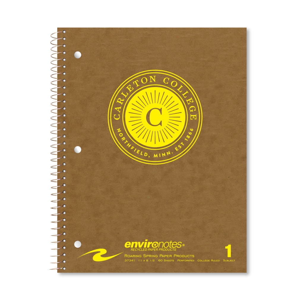 Premium 1 Subject Recycled Notebook, Classic