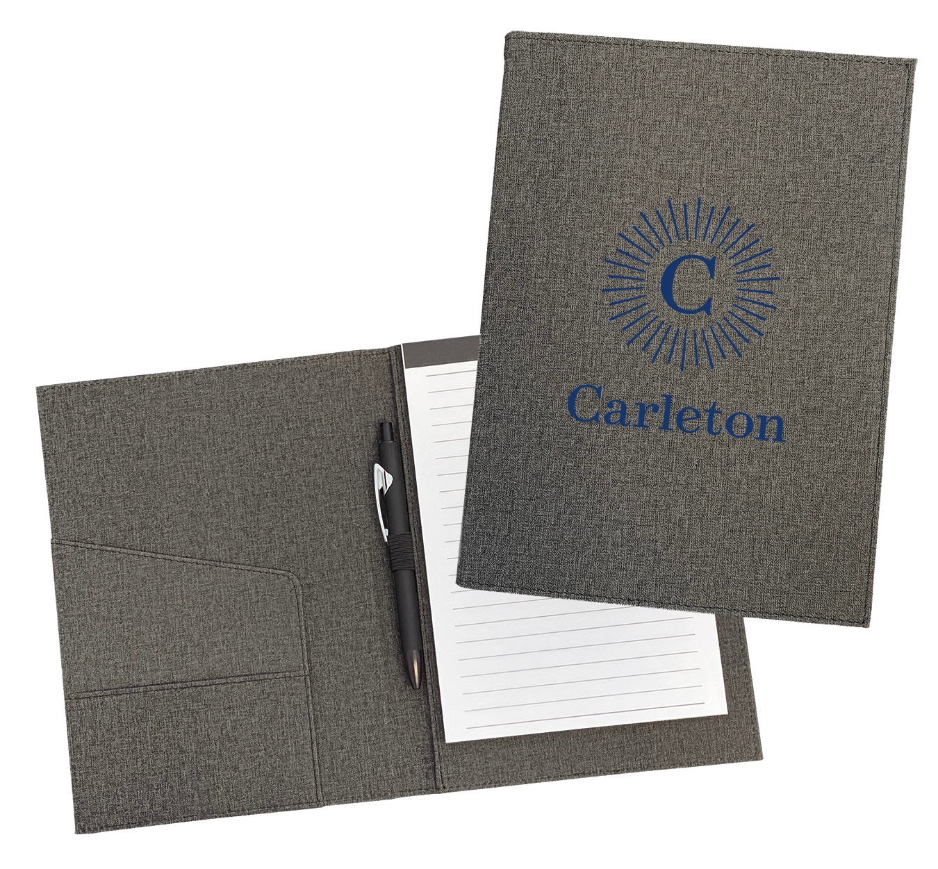 Imprinted Padfolio with Notepad
