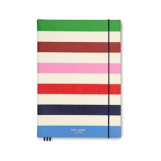Kate Spade New York Take Note XL Notebook Adventure Stripe