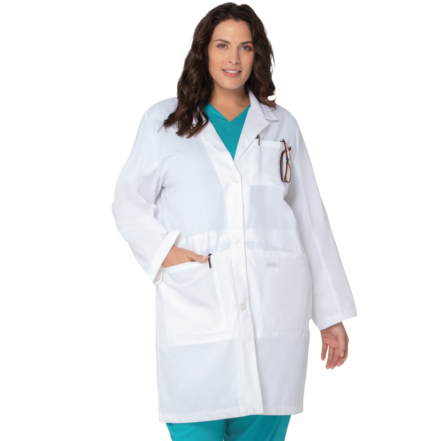 Womens Trad Notebook Lab Coat