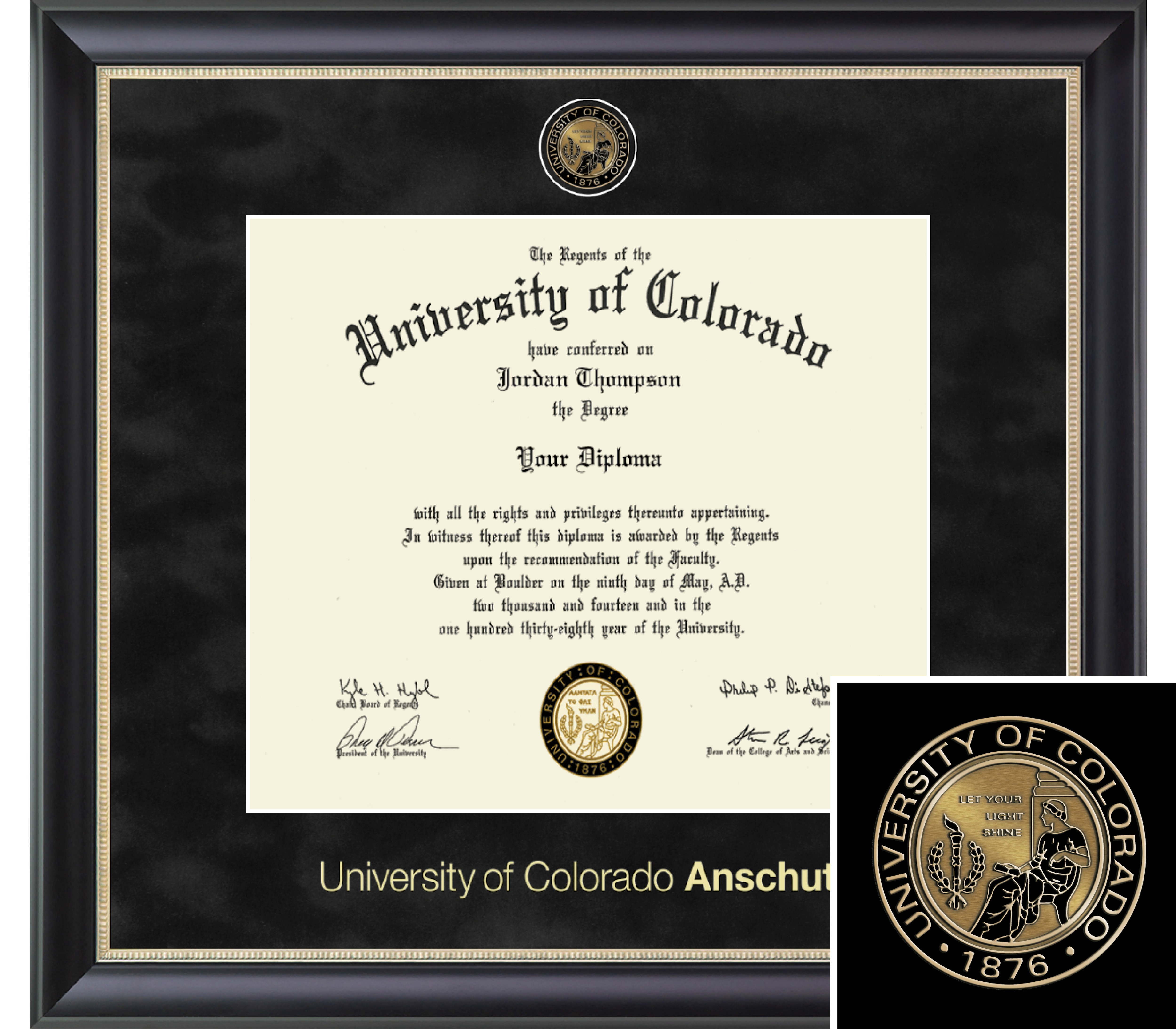Church Hill Classics Regal Medicine Diploma Frame