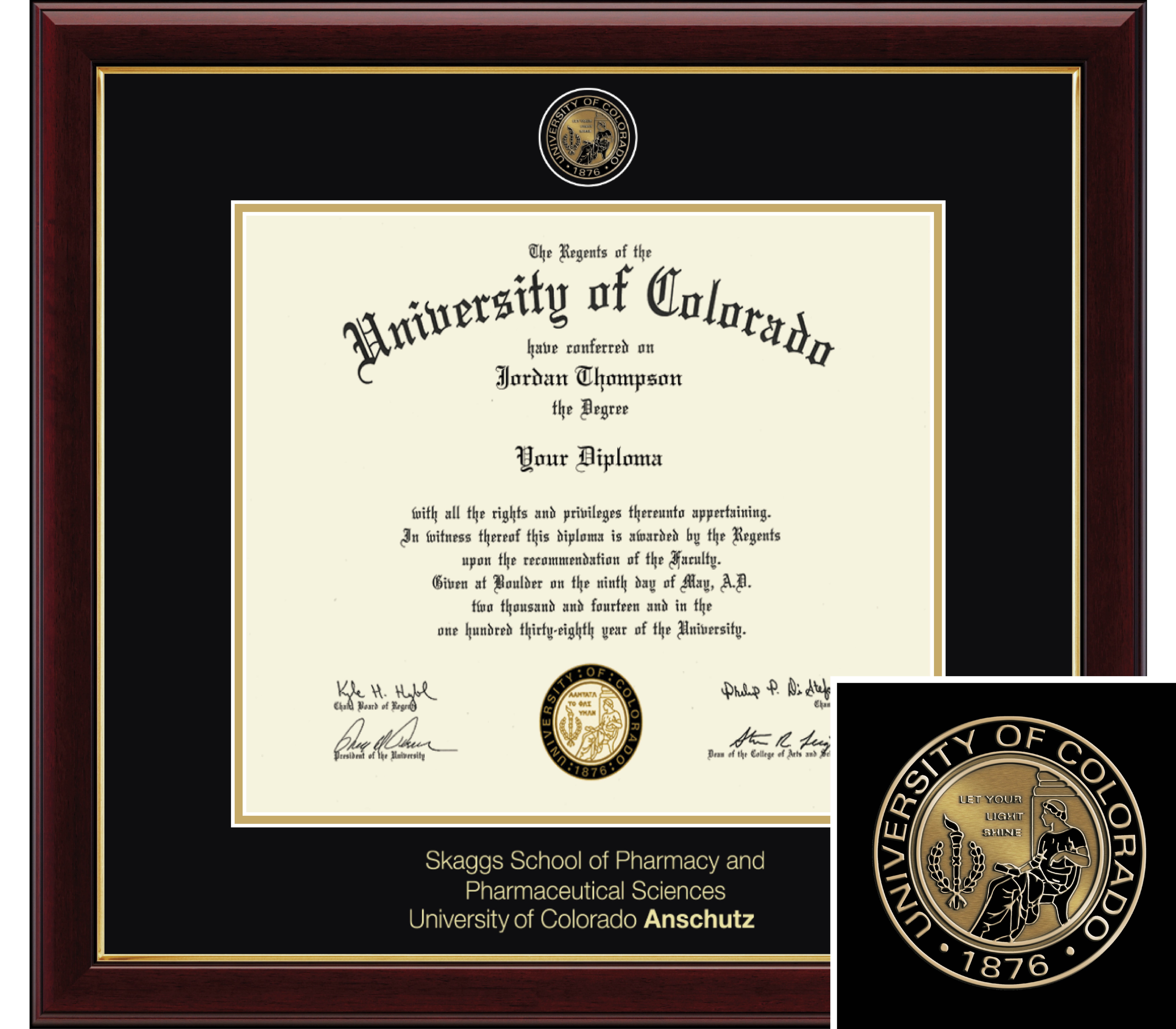 Church Hill Classics Masterpiece Pharmacy Diplomaf Frame