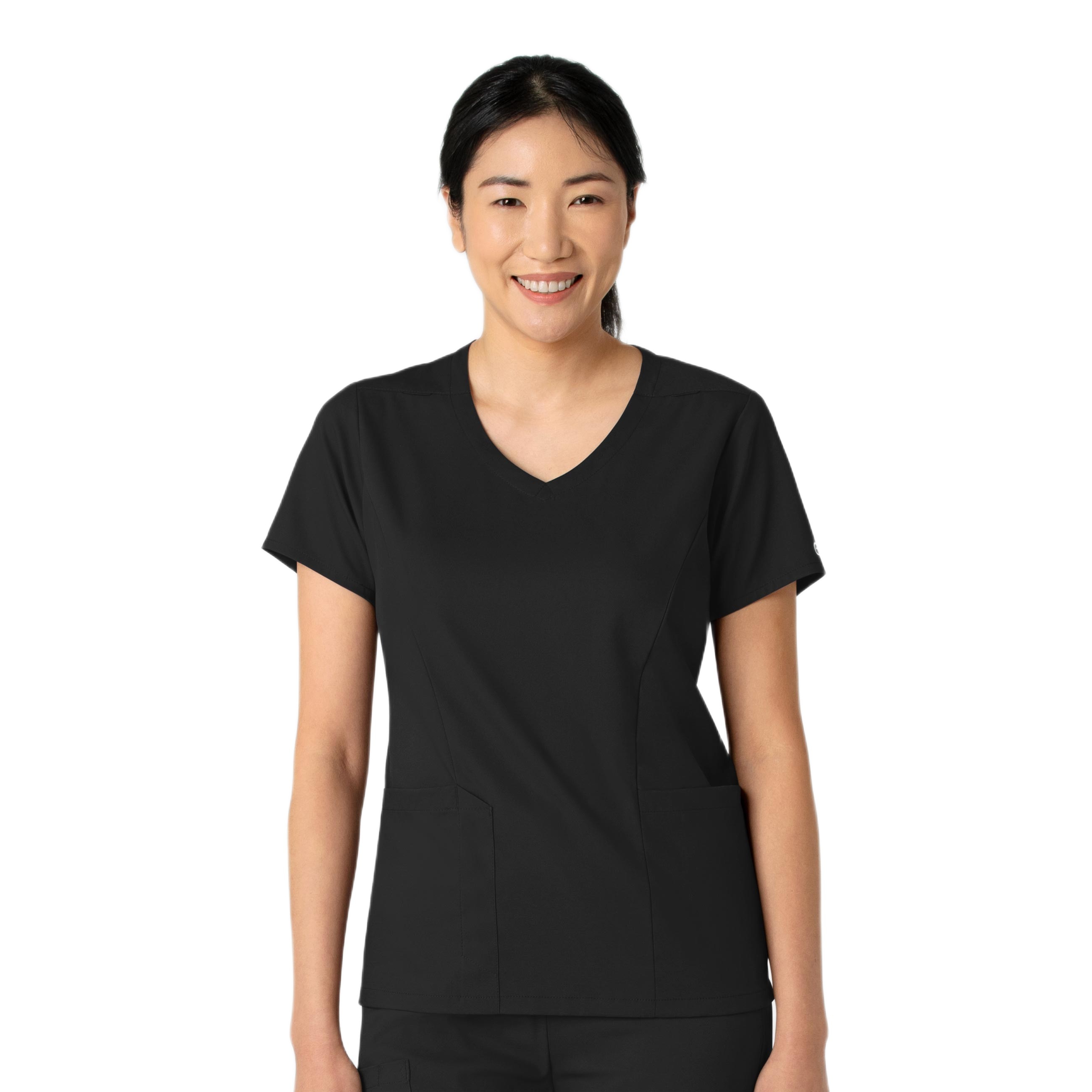 Wink Boundless Women's 2 Pocket V-Neck Top 6251CANS1