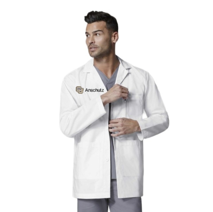 Mens Consultation Coat White