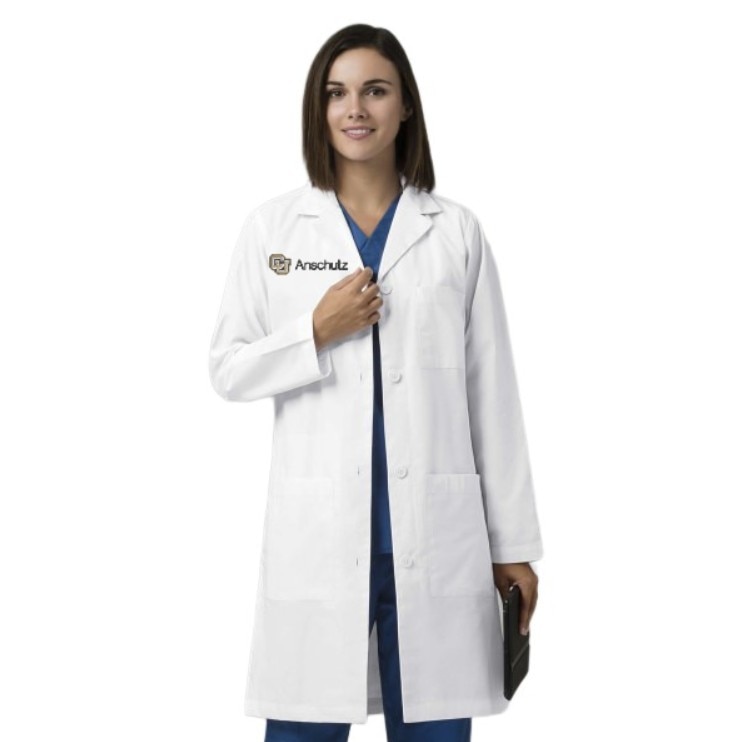 Womens Faculty Lab Coat White