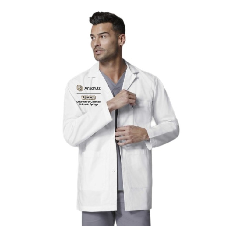 Mens Consultation Coat White
