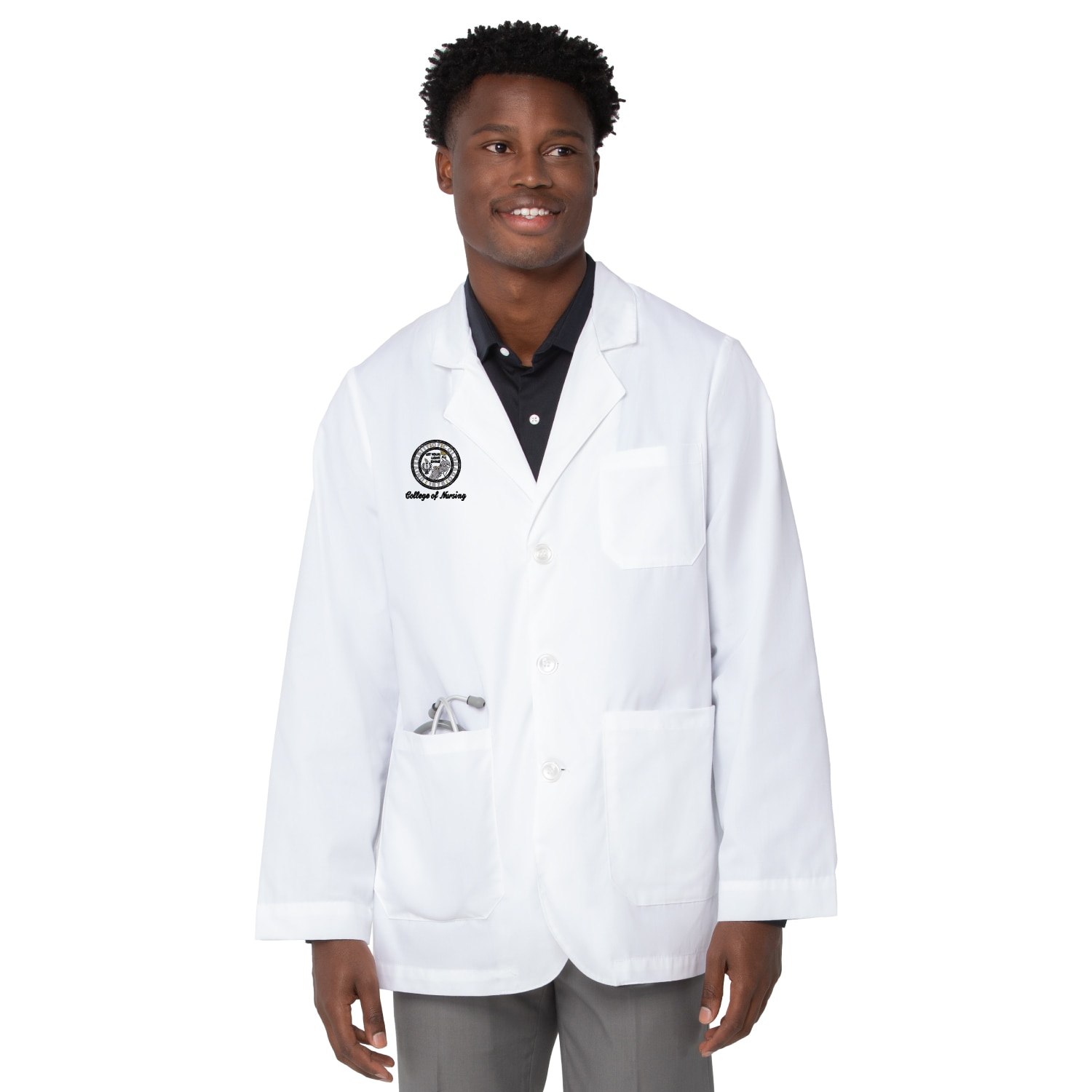 VDS Mens Consultation Coat Tier 2:White:32