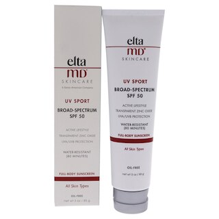 UV Sport Broad-Spectrum SPF 50 by EltaMD for Unisex - 3 oz Sunscreen