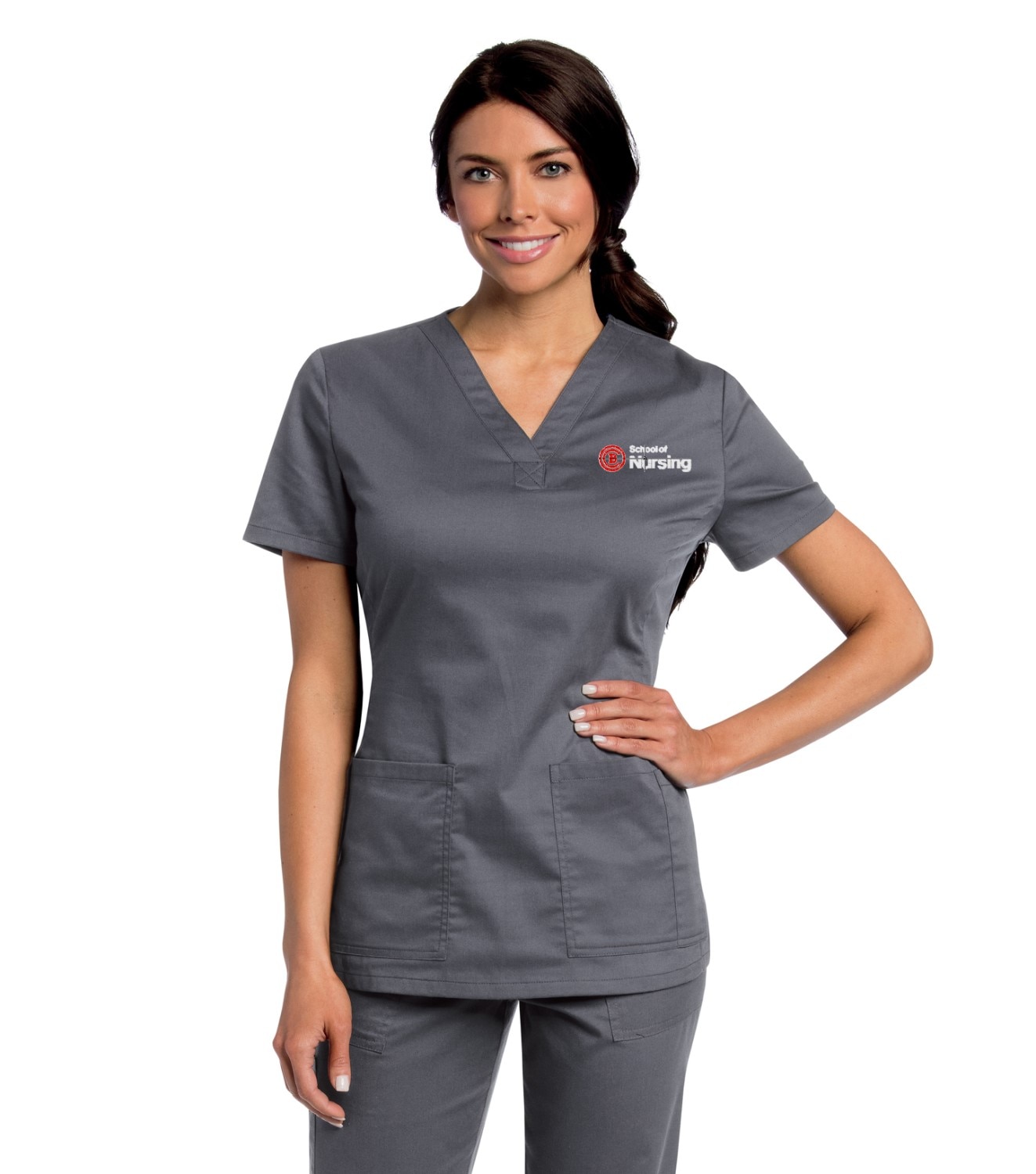 Women's Y-Neck Scrub Tunic Tier 1