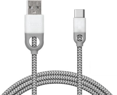 iHome USB-C Cable White