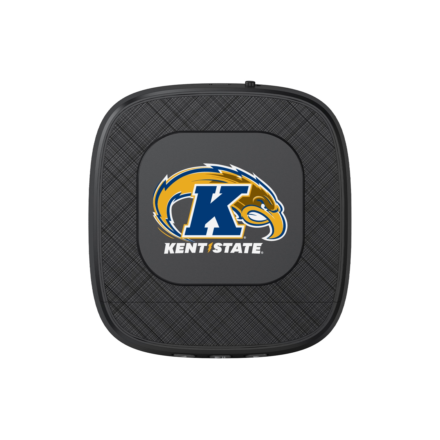 Kent State University Portable Speaker with Phone Charger, Black, Classic