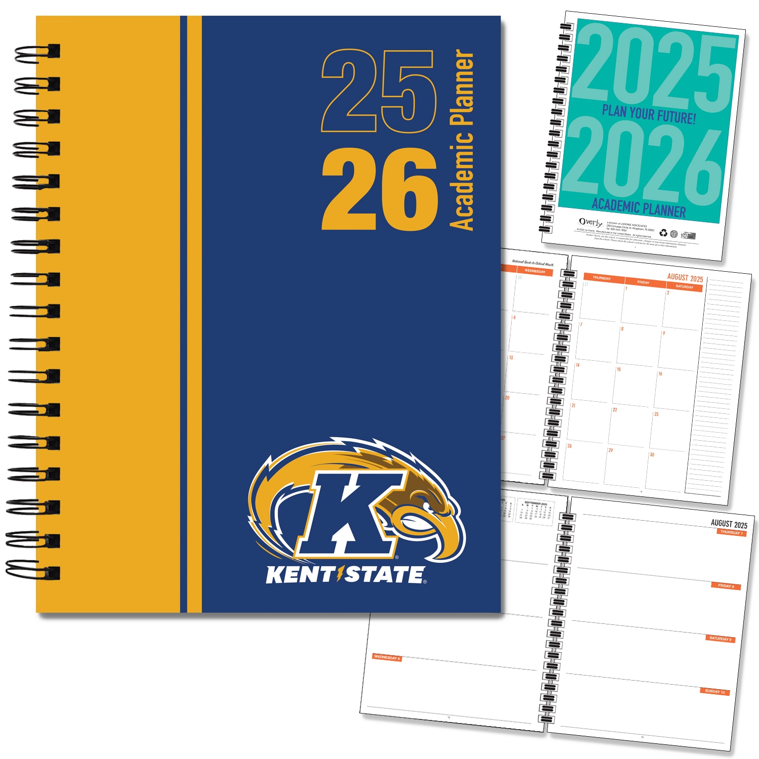 Traditional Primary Mark Hard Cover Imprinted Planner 25-26 AY 7x9