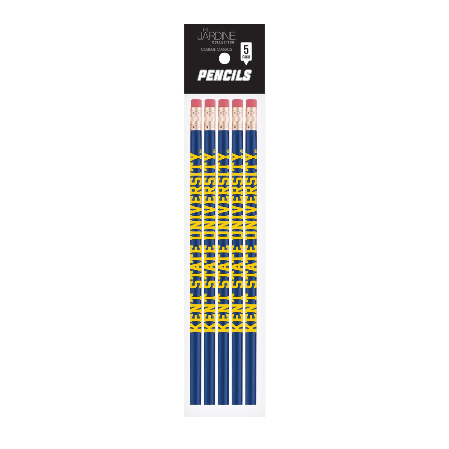 Emblematic Pencil 5pk School Name