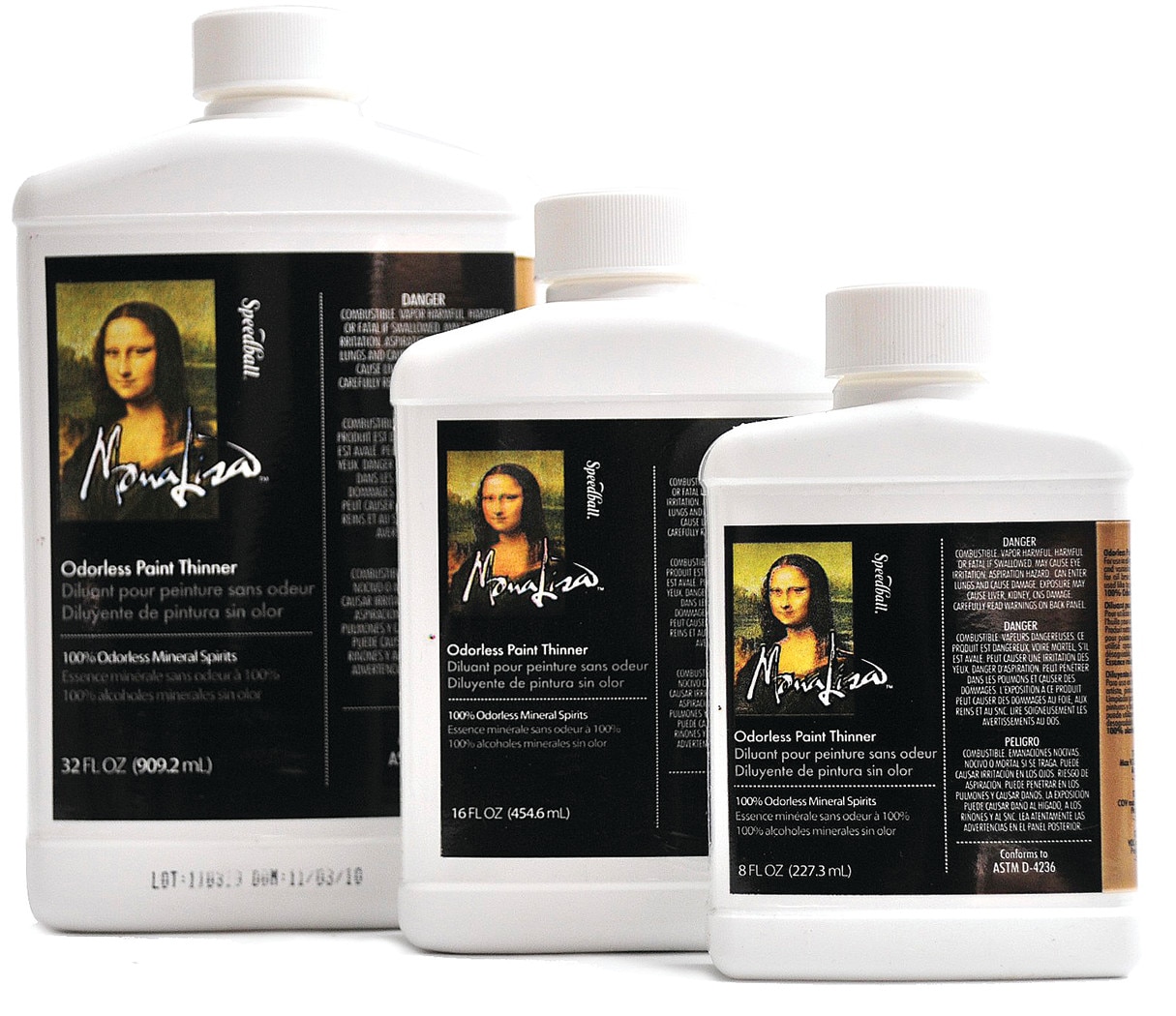 Mona Lisa Odorless Paint Thinner, 8 oz.