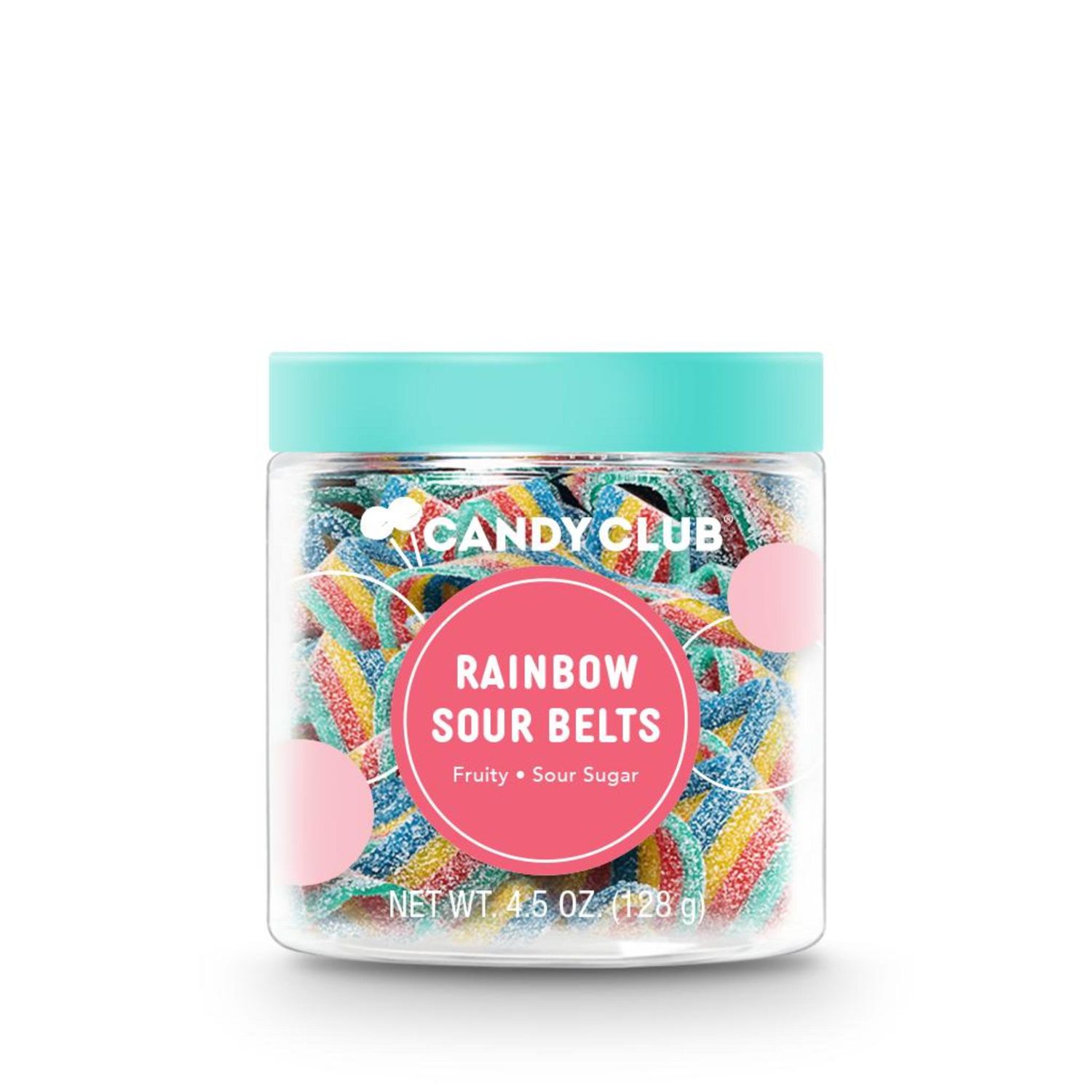 Candy Club Rainbow Sour Belts