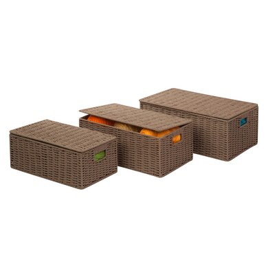 Paper Cord Baskets 3pc Set