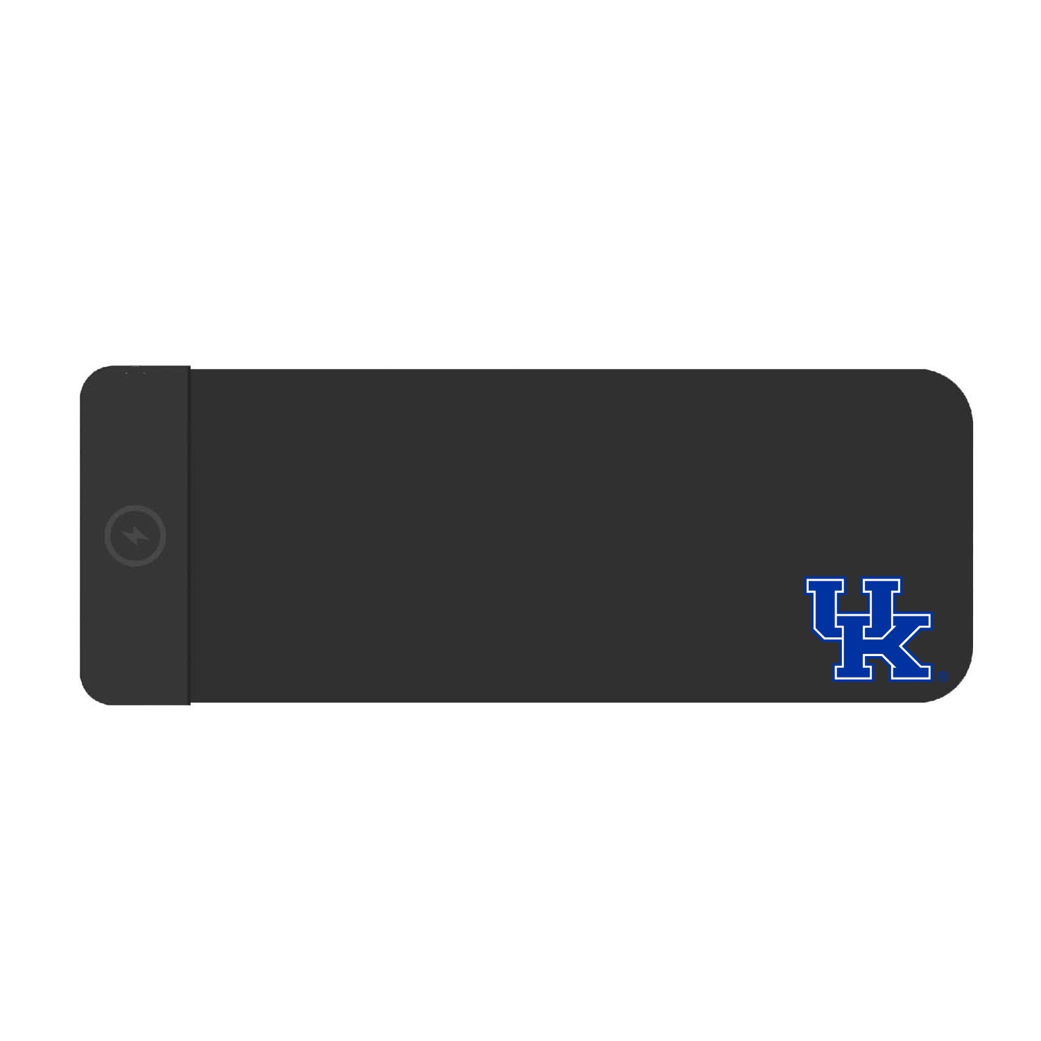 University of Kentucky Cloth Wireless Charging Desk Mat, Black, Classic V1