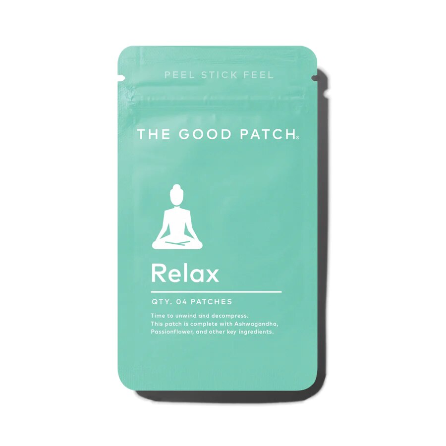 The Good Patch Relax Plant Patch 4 count