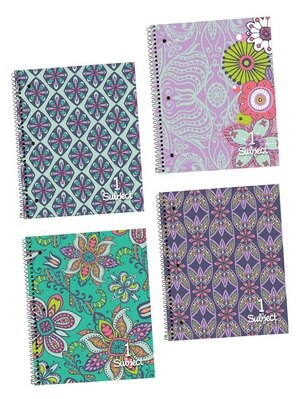 Petals 1 Subject Notebook College Ruled
