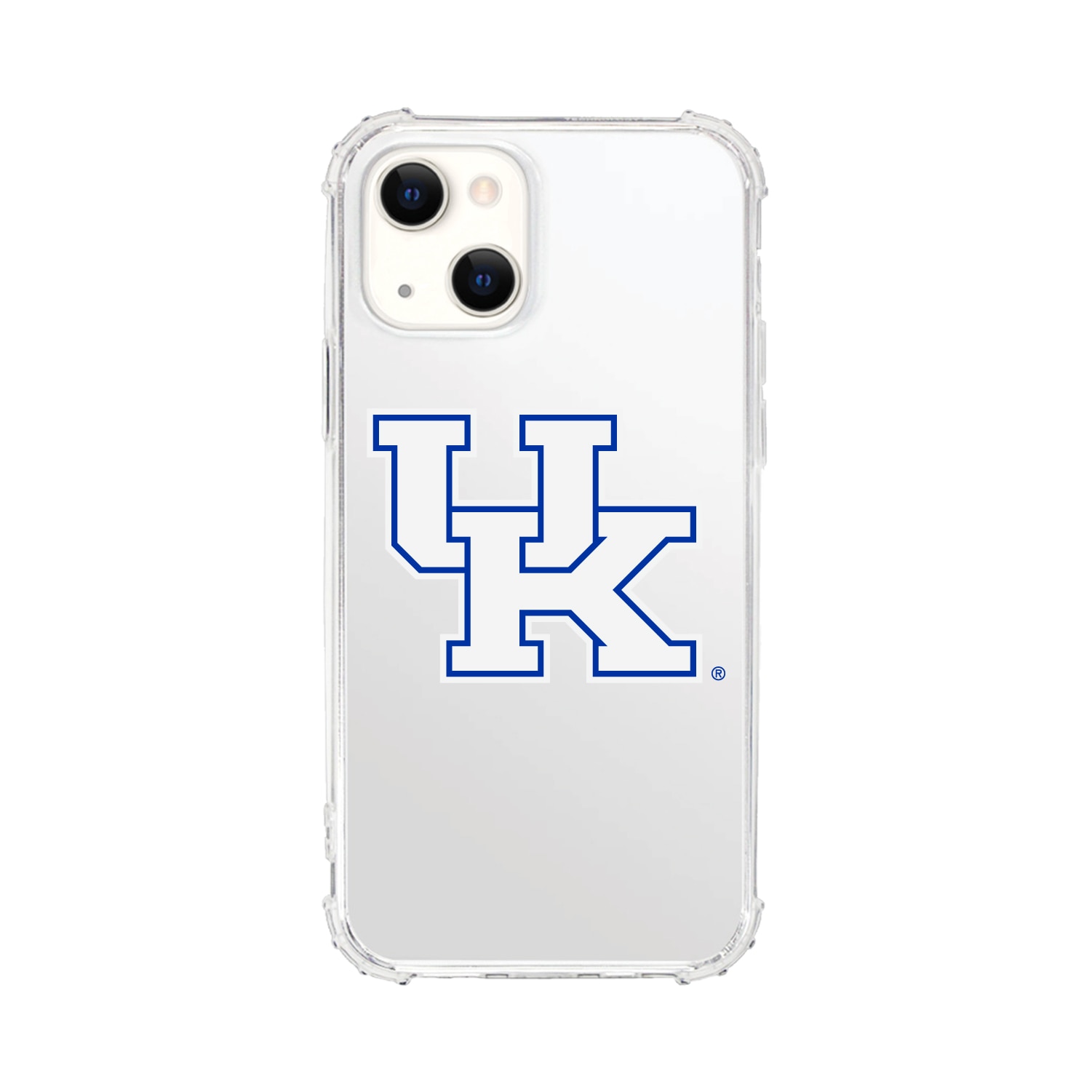 University of Kentucky V2 Clear Tough Edge Phone Case, Classic V1 - iPhone 14 Plus