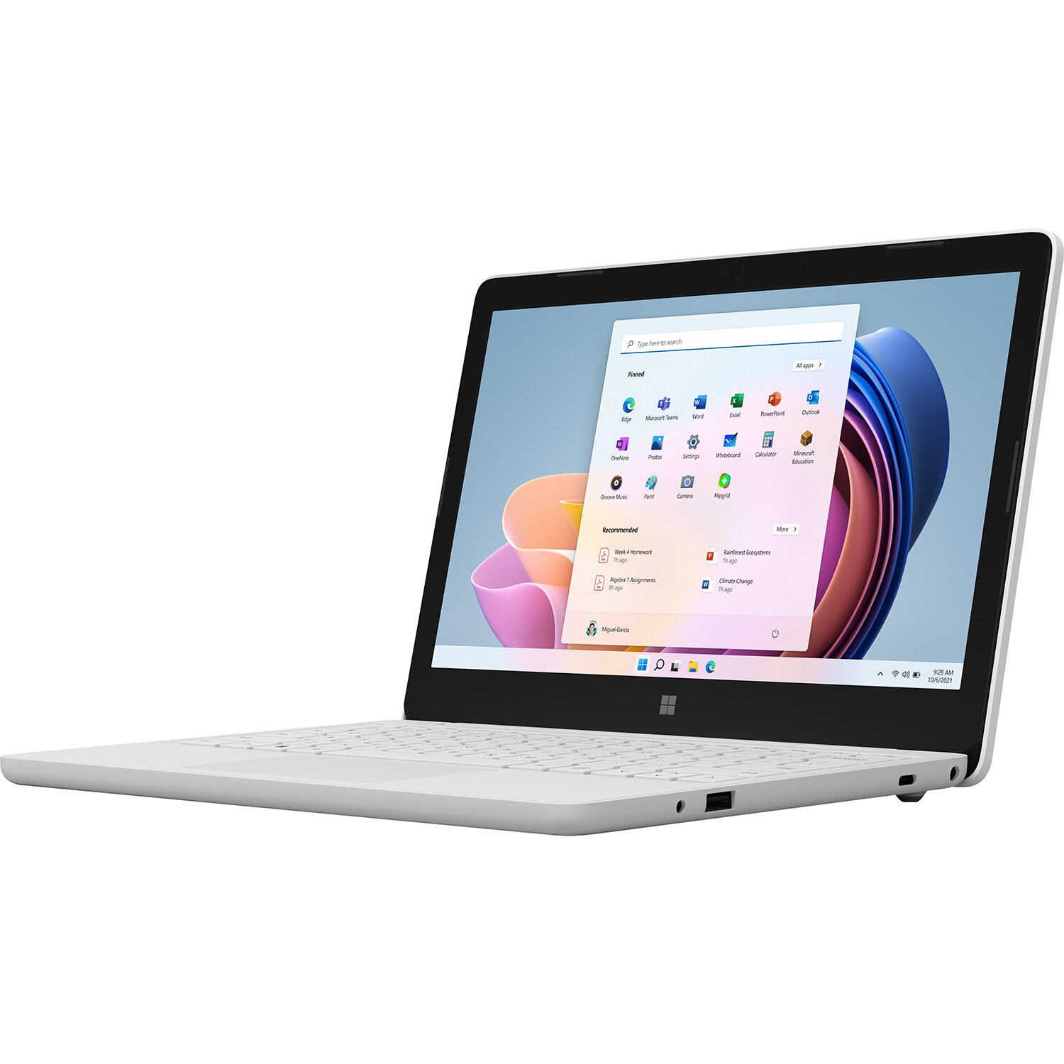 Surface Laptop SE EDU with Windows 11 SECeleron N4120/8GB/128GB, Glacier