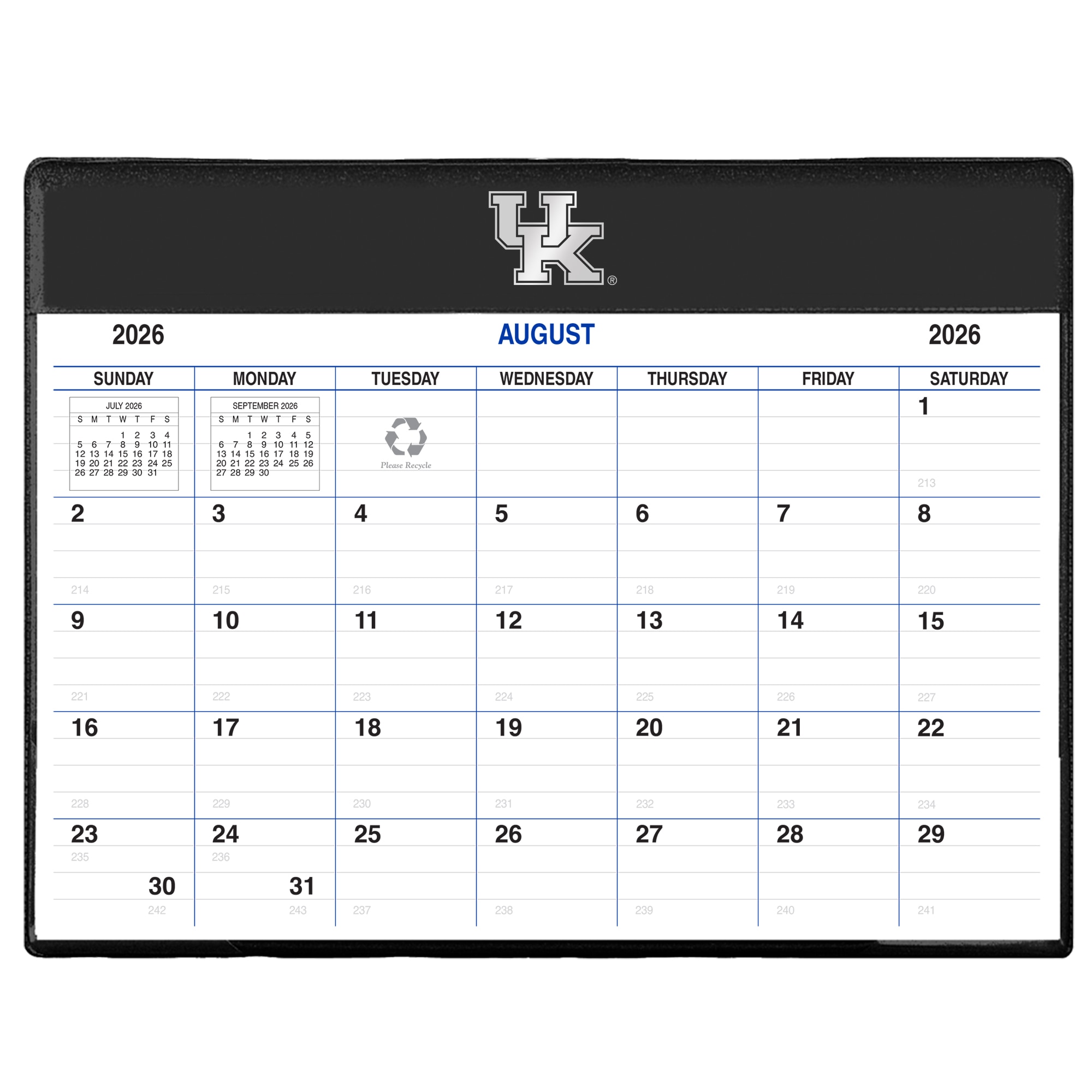 Payne '26-'27 Imprinted Academic Calendar Pad