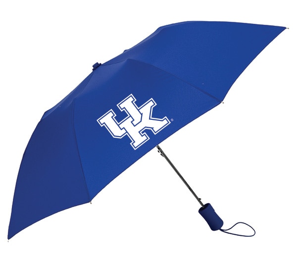 "The Victory" Solid Emblematic Umbrella Automatic Folding 42" Coverage