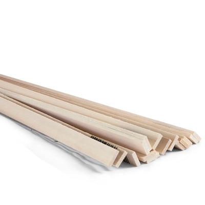 Basswood Strips - 1/8" x 1/2" x24" Each