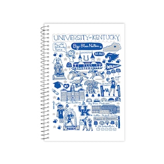Emblematic Julia Gash One Subject College Ruled Journal