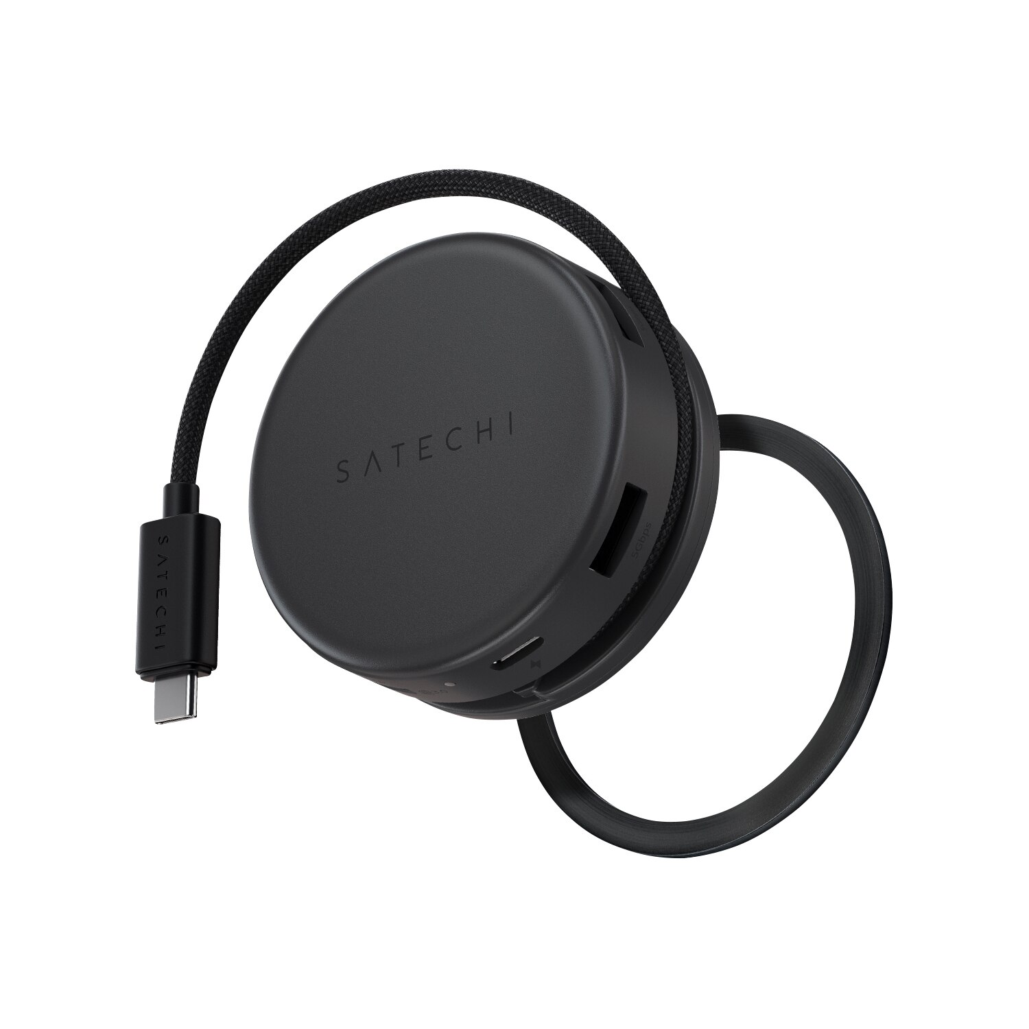 SATECHI On the Go7-in-1 Multiport Adapter Black