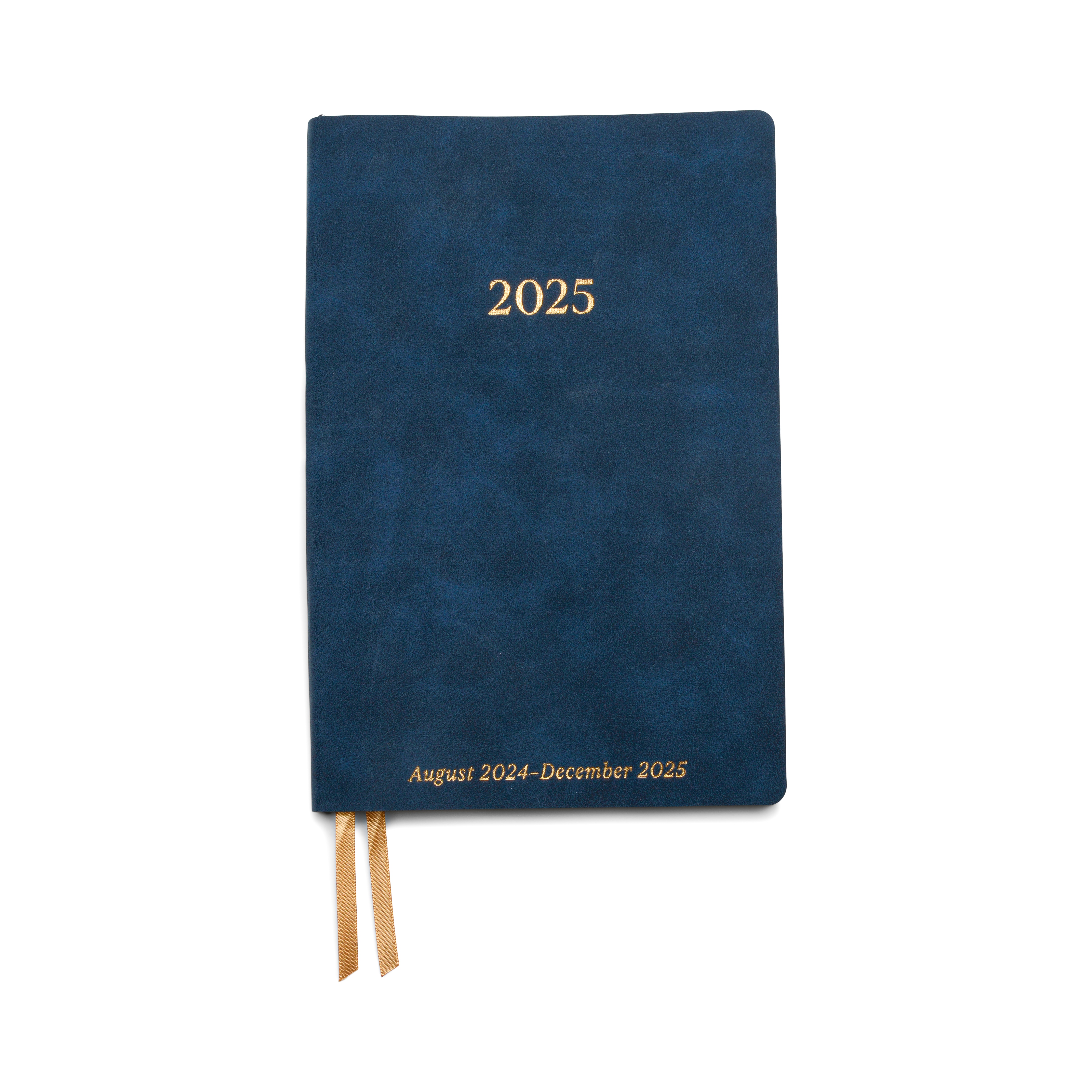 Designworks Ink Vegan Suede Navy Planner Aug '24 - Dec '25