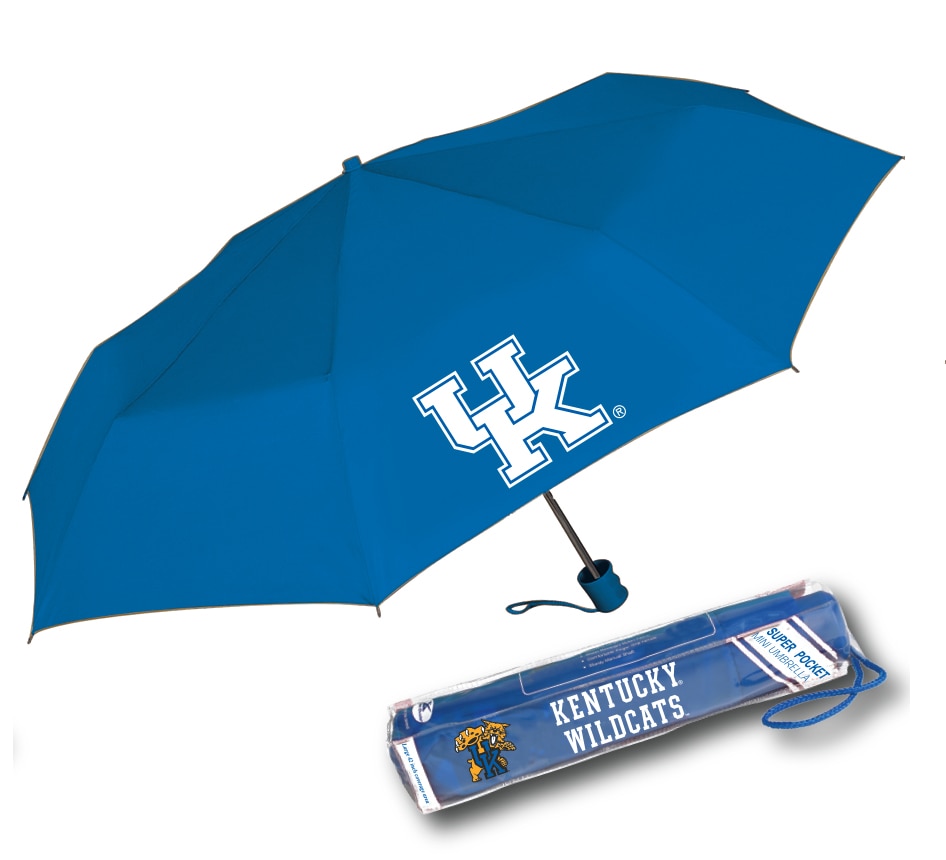 "The Custom" Mini Solid Folding Emblematic Umbrella