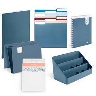 Get Your Desk Set - Slate Blue