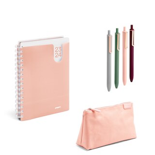 Pouch/Pen/Planner Pack - Blush