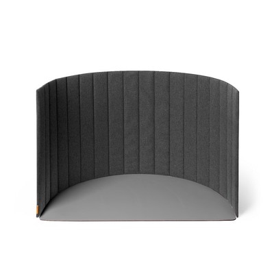 Poppin Portable Space Divider, Blush
