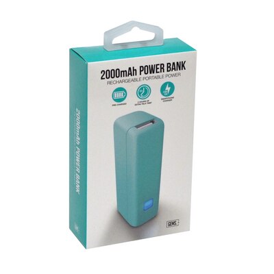 GEMS 2000 MAH Powerbank Teal