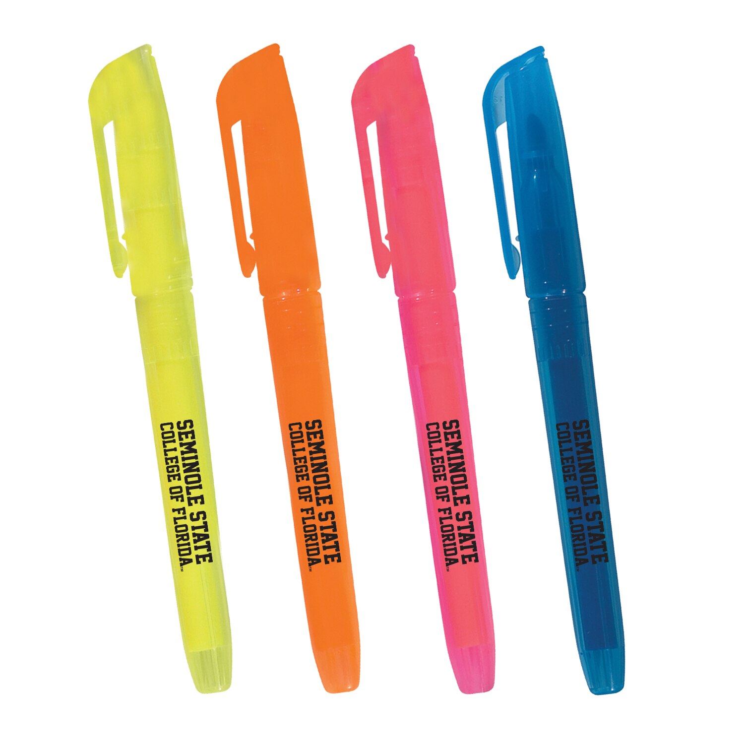 Emblematic Highlighters 4pk Assorted
