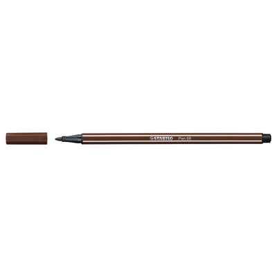 STABILO 68 PEN FPT BROWN