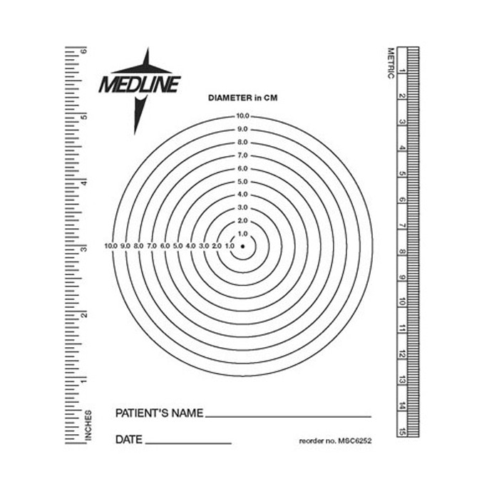 Wound Measuring Guide