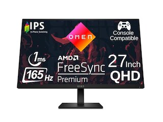 HP OMEN 27q 27 inch QHD 165Hz Gaming Monitor