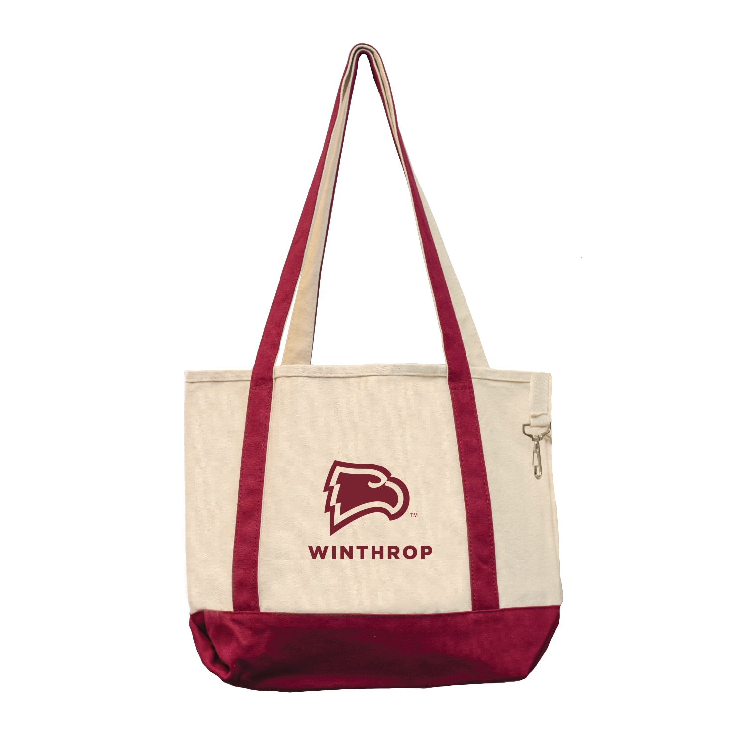 WINTHROP UNIVERSITY CTKME Medium 12oz Canvas Boat Tote