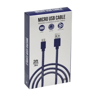 GEMS Micro USB Cable Blue
