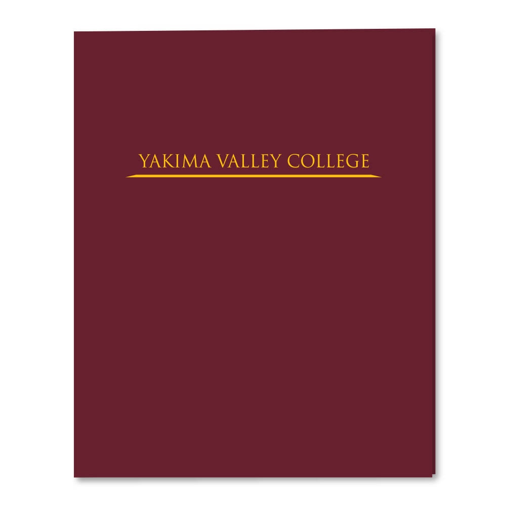 Roaring Twin Pocket Laminated Foil Portfolio 11 x 8.27