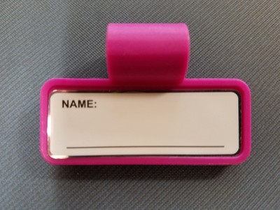 Id Tag Pink