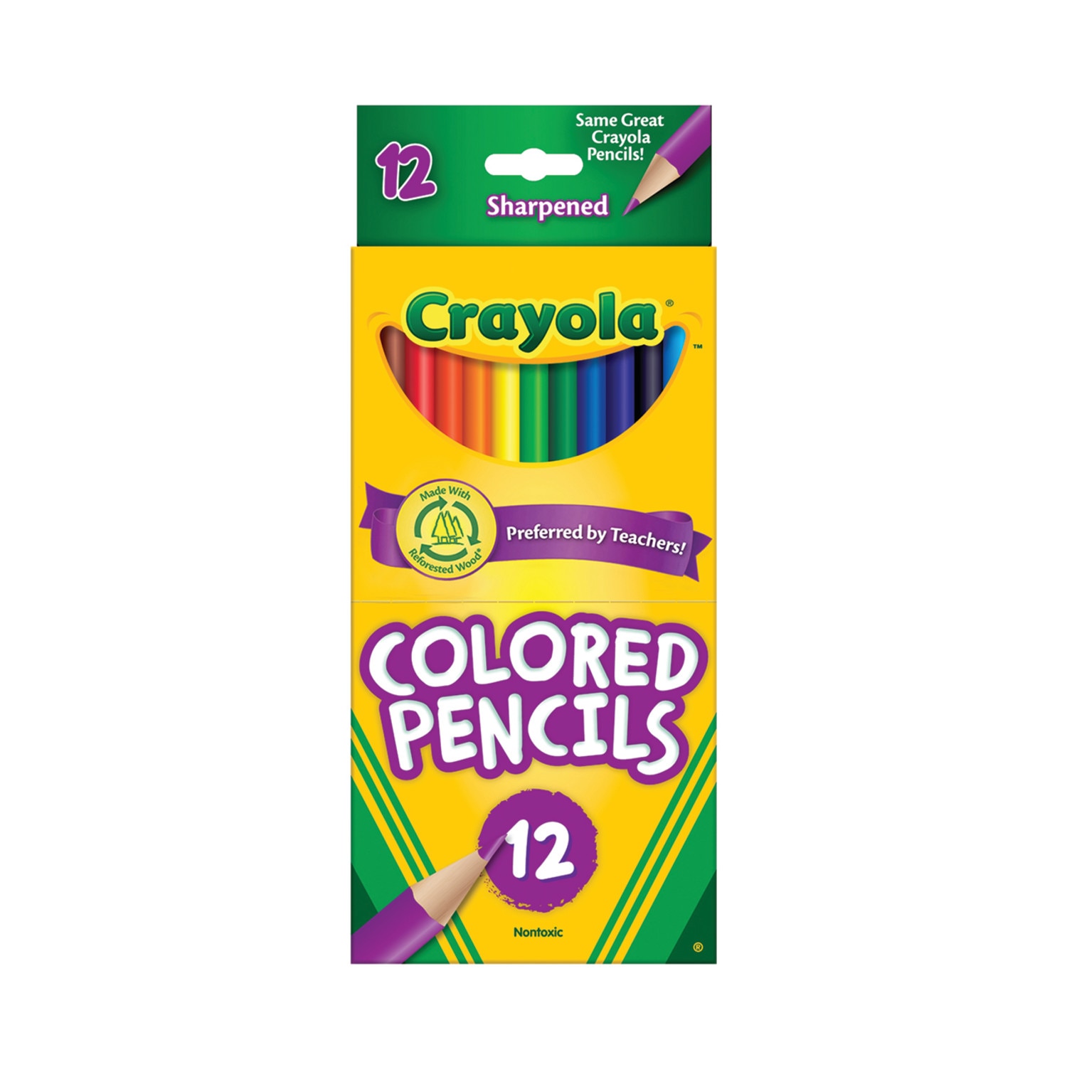 Crayola Colored Pencils - 12 pencils