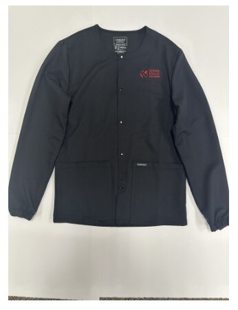 Unisex Snap Warm Up Jacket