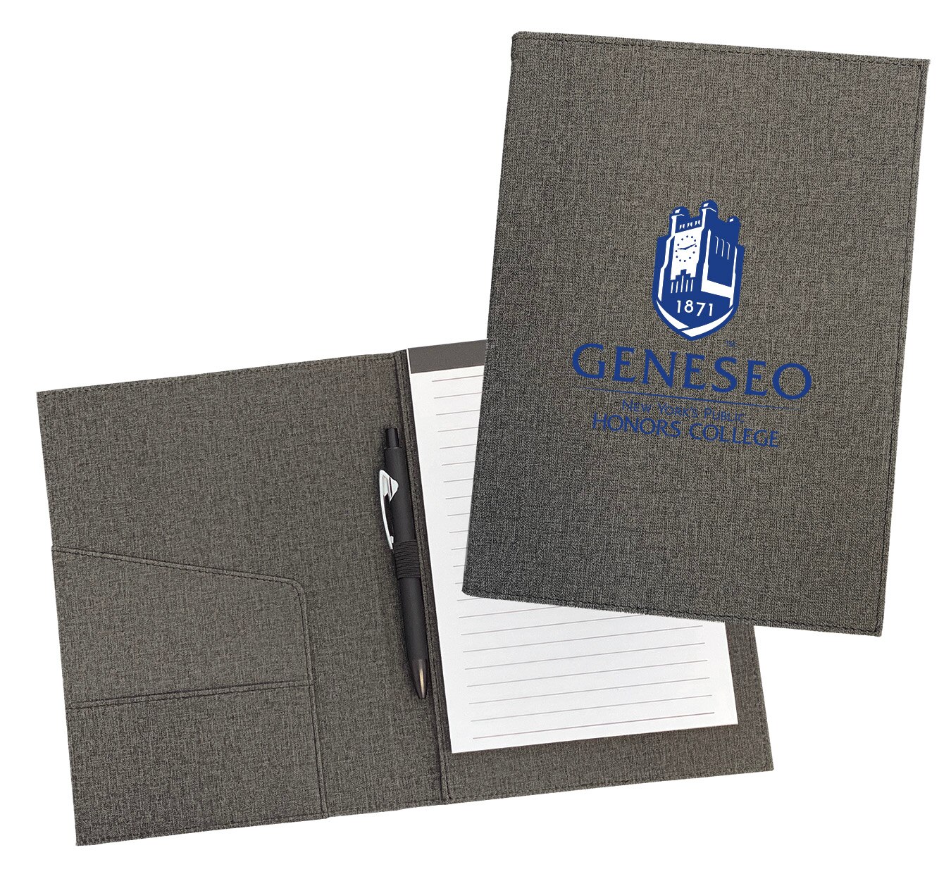 Imprinted Padfolio with Notepad