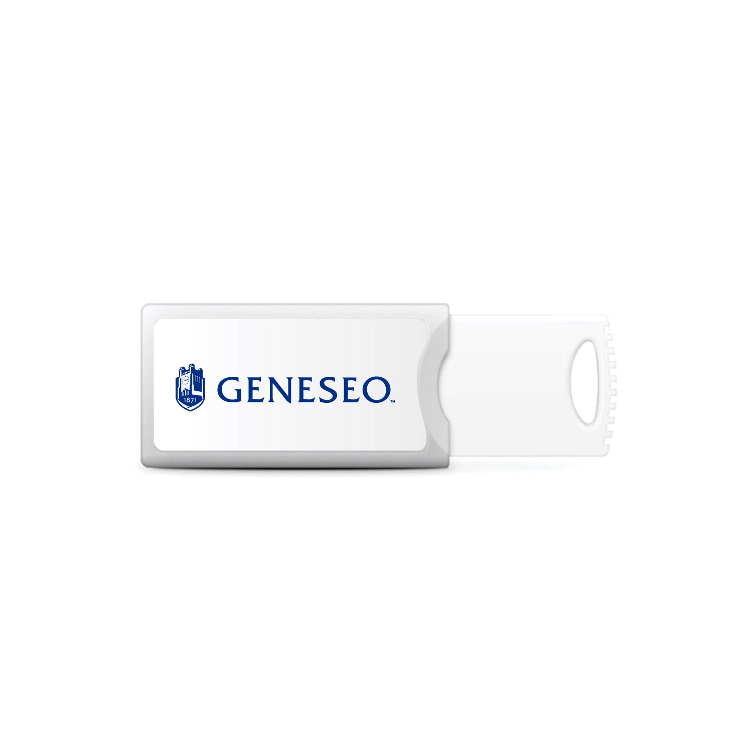 State University of New York at Geneseo - Push USB 2.0 Flash Drive, Classic V1 - 32GB